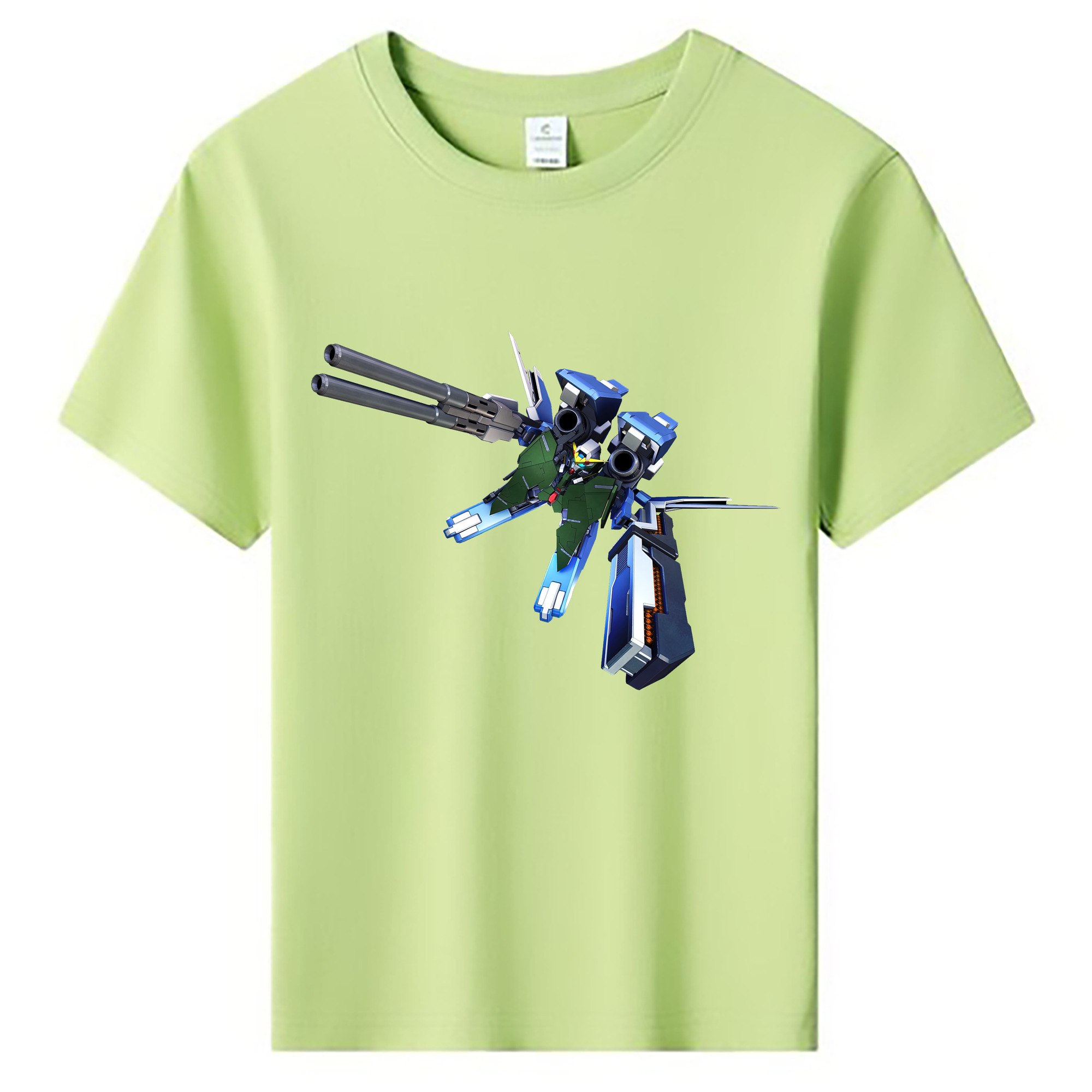 （画像用） 機動戦士ガンダム Mobile Suit Gundam 綿100％キッズTシャツ（フロントプリント）